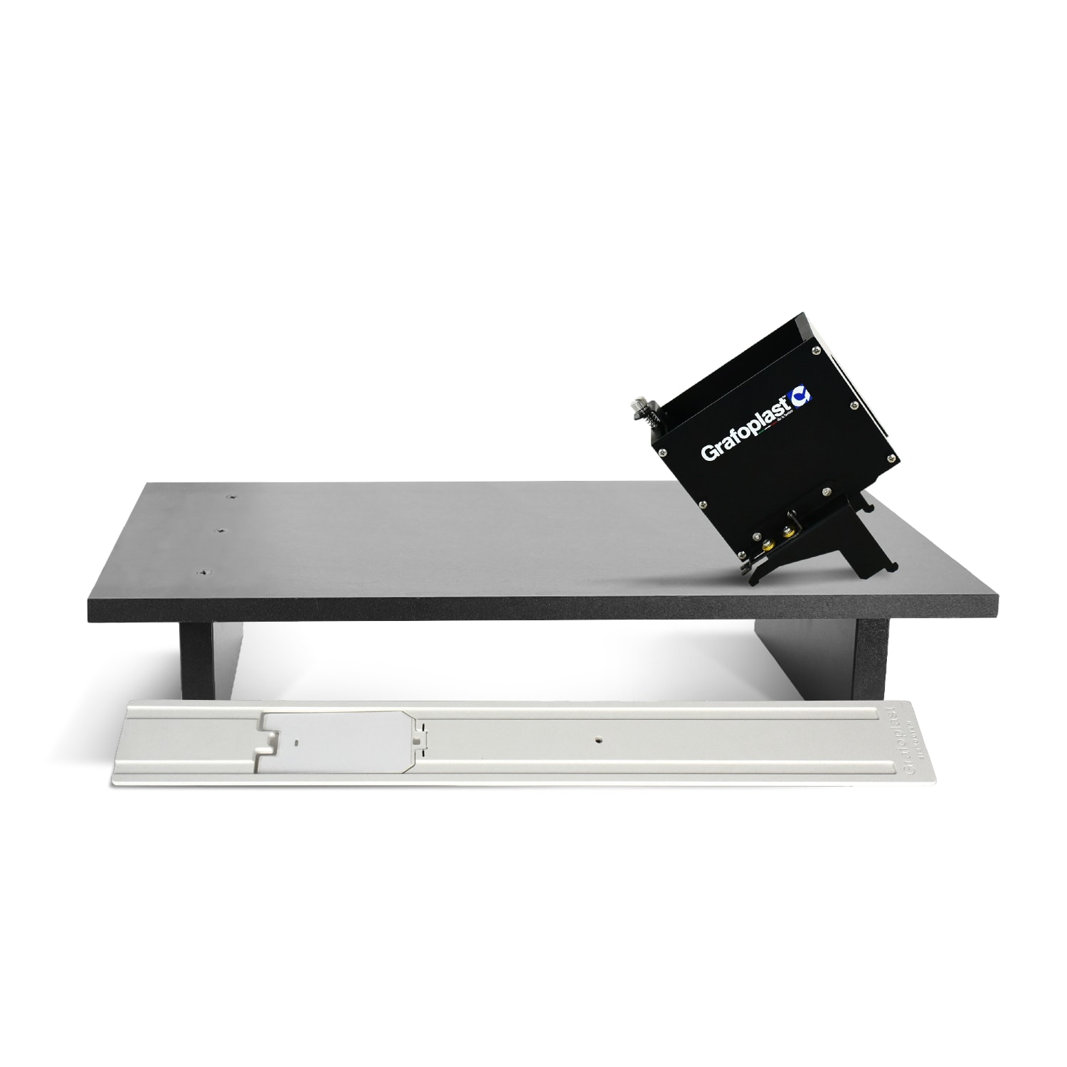 GRAFOPLAST - Kit composto da caricatore automatico e piastra per tessere da cavo Kit per stampare tessere da cavo in modalitè automatica; ideale per grandi quantitativi di tessere
