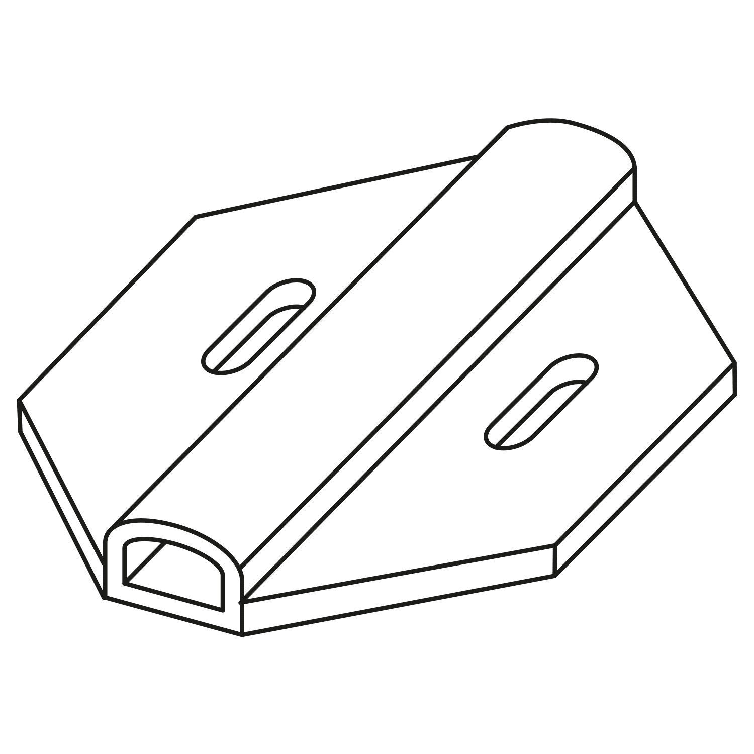 GRAFOPLAST - Tubetto in PVC Trasparente Serie 200 per Fascetta 12x4 mm confezione da 2000 pezzi SI0412