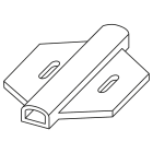 GRAFOPLAST - Tubetto in PVC Trasparente Serie 200 per Fascetta 12 x 4 mm - confezione da 2000 pezzi