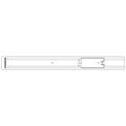 GRAFOPLAST - Piastra per Tessere Teleruttori Auto NP7 - 1 pezzo