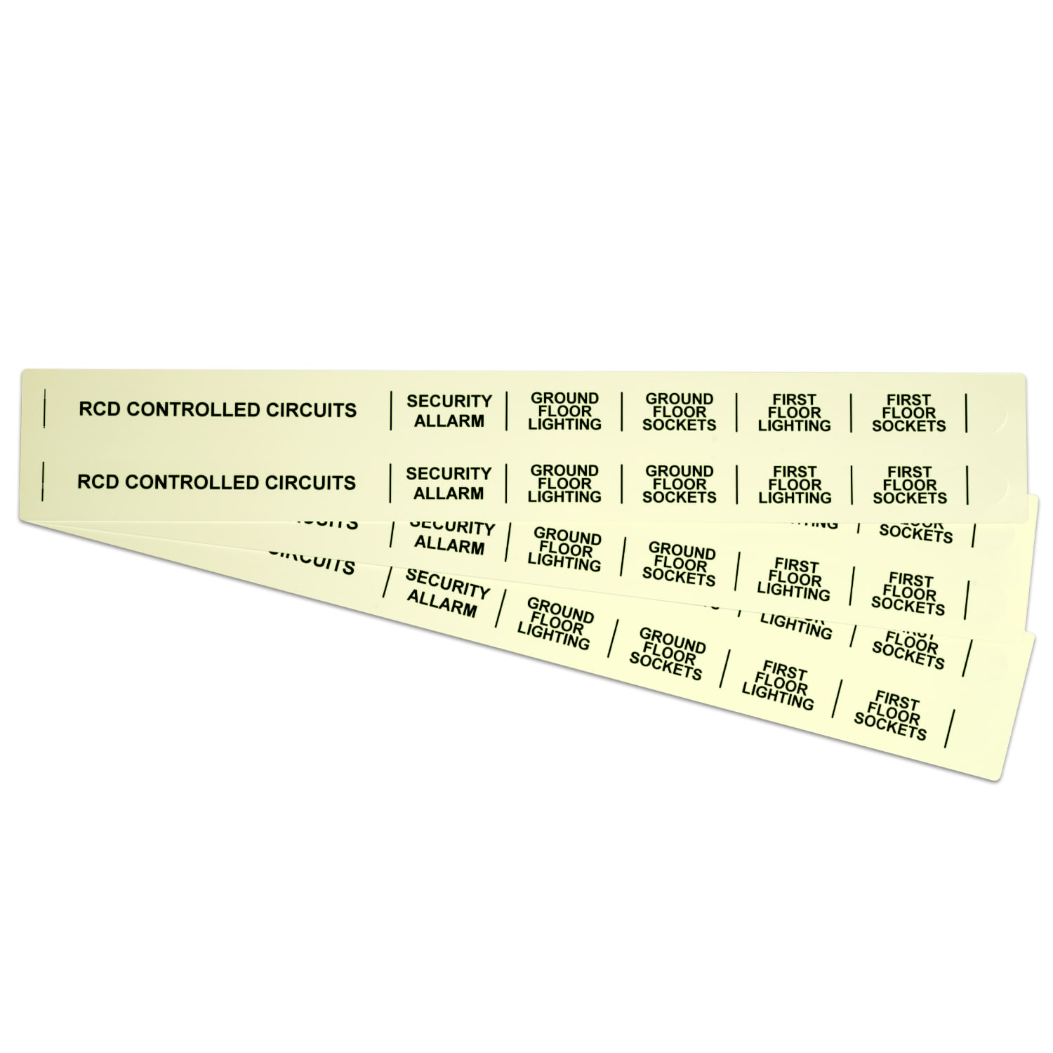 GRAFOPLAST - Striscia Modulare Non Adesiva in PVC 430x20 mm Fluorescente - confezione da 40 pezzi