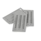 GRAFOPLAST - Tessera Morsetti per WAGO 280 Phoenix Grigio 10x5 mm - confezione master carton da 4800 pezzi