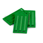 GRAFOPLAST - Tessera Morsetti per WAGO 280 Phoenix Verde 10x5 mm - confezione da 1056 pezzi. La tessera per morsetto serie AF si applica con velocitè e semplicitè con innesto diretto. Stampabile con sistema a trasferimento termico EVOMAX, caricatore automatico