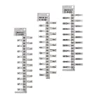 GRAFOPLAST - Tessera per Morsetti Cabur CBD 12 x 4.8 mm Bianco - 960 pezzi. Tessera a lisca per morsetti stampabile con il plotter