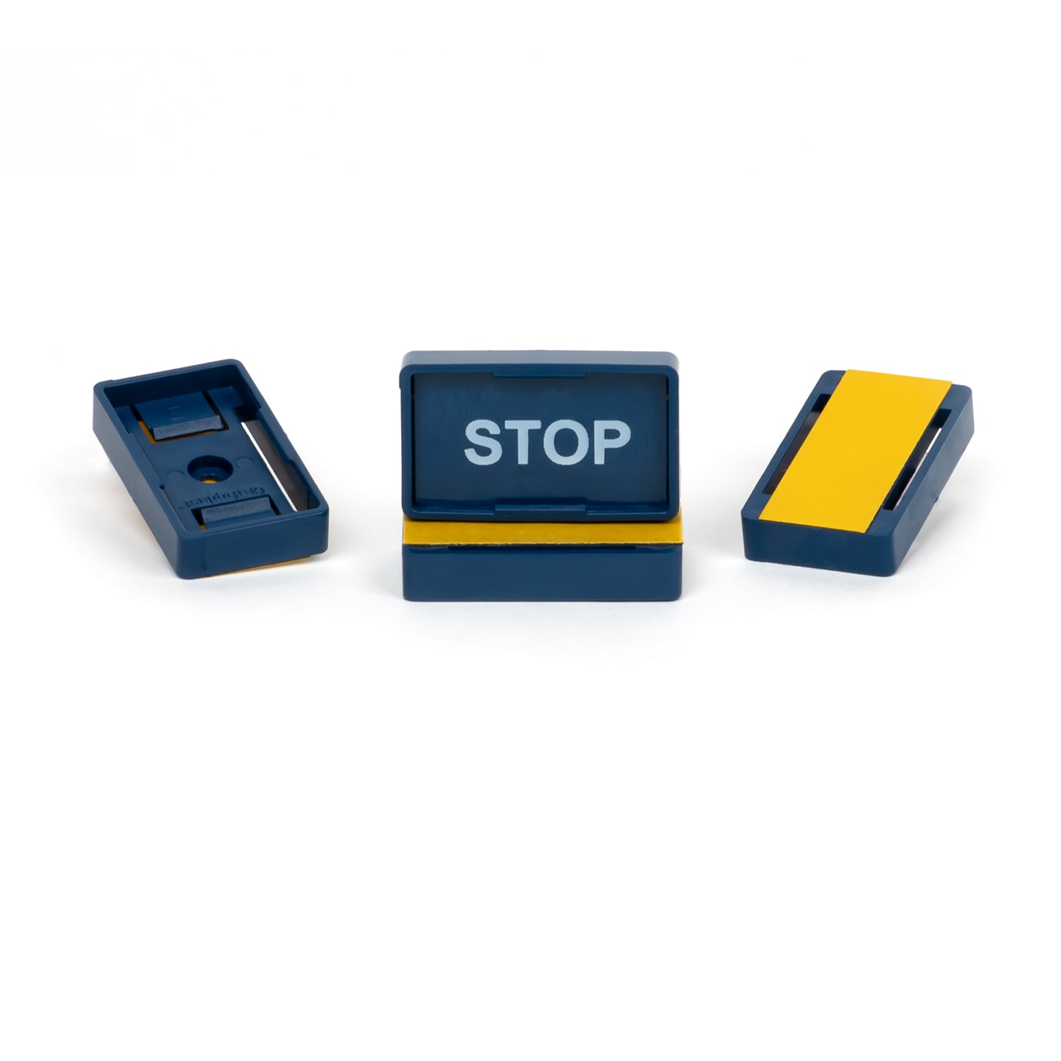 GRAFOPLAST - Portatarghetta adesiva Metal-Detectable 30x17 192pezzi