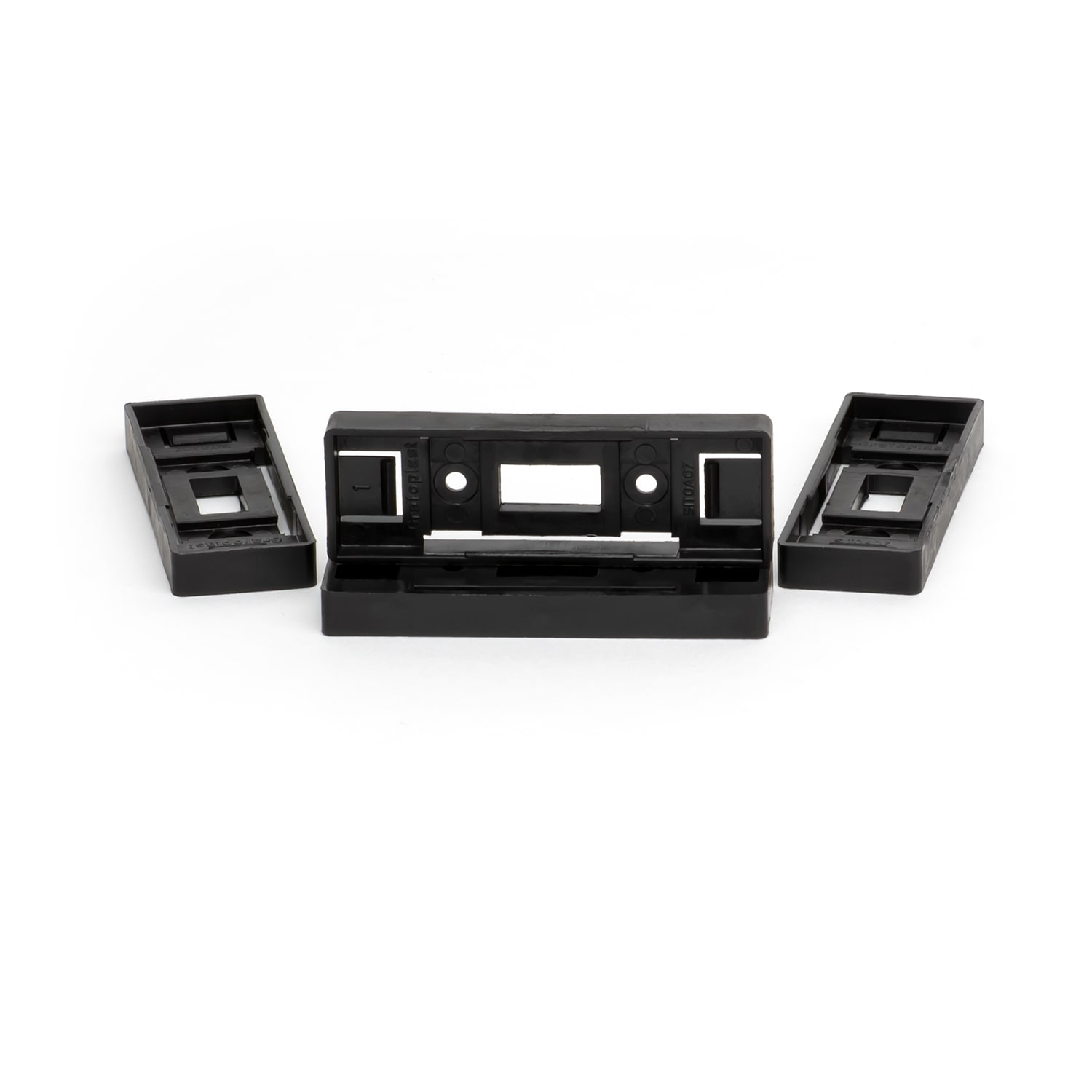 GRAFOPLAST - Portatarghetta non adesivo per pulsante. Dimensione 52x17 mm Confezione da 96 pezzi
