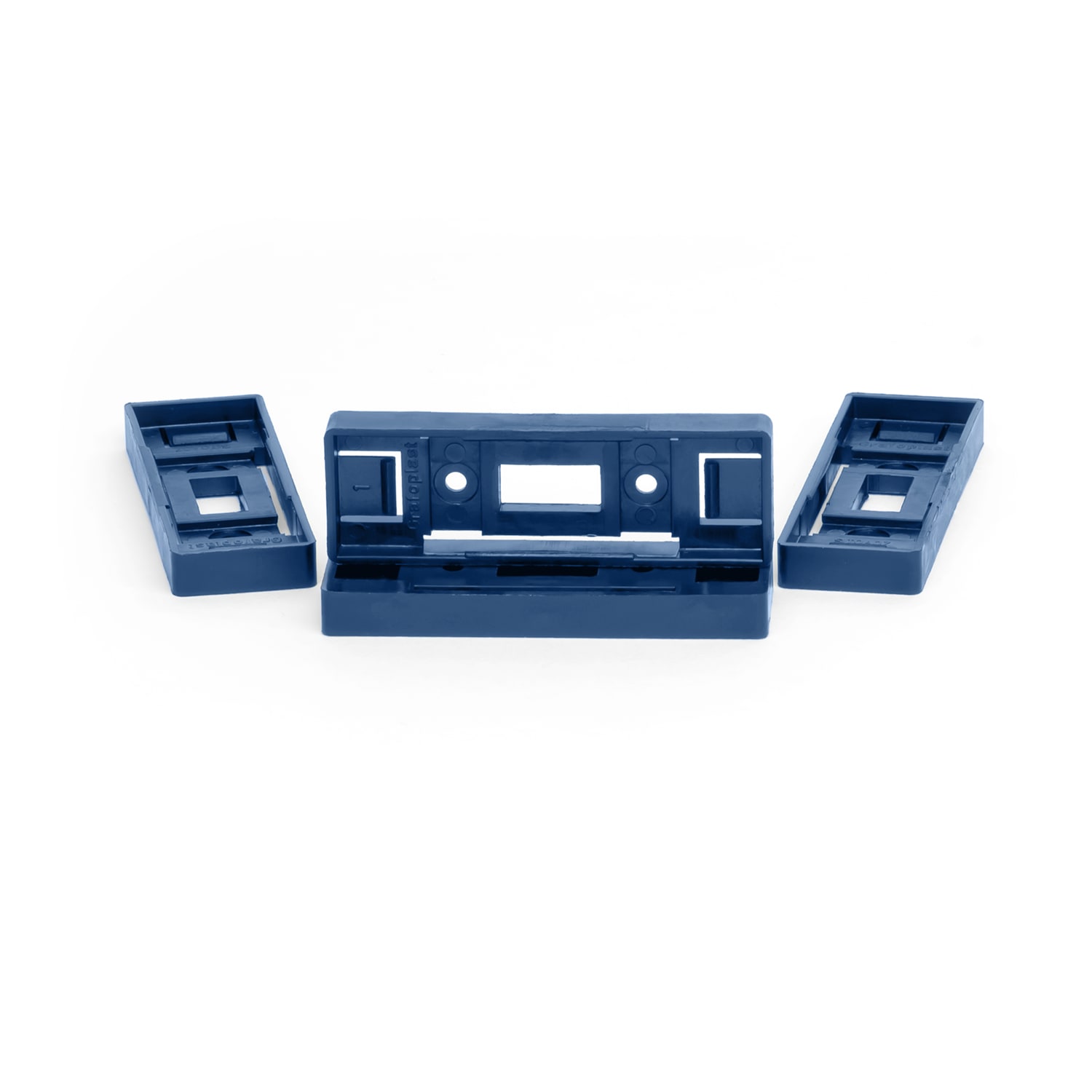 GRAFOPLAST - Portatarghetta non adesiva Metal-Detectable 52x17 mm - 96pezzi