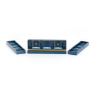 GRAFOPLAST - Portatarghetta Adesivo Metal Detectable dim. 70 x 17 mm - 96 pezzi