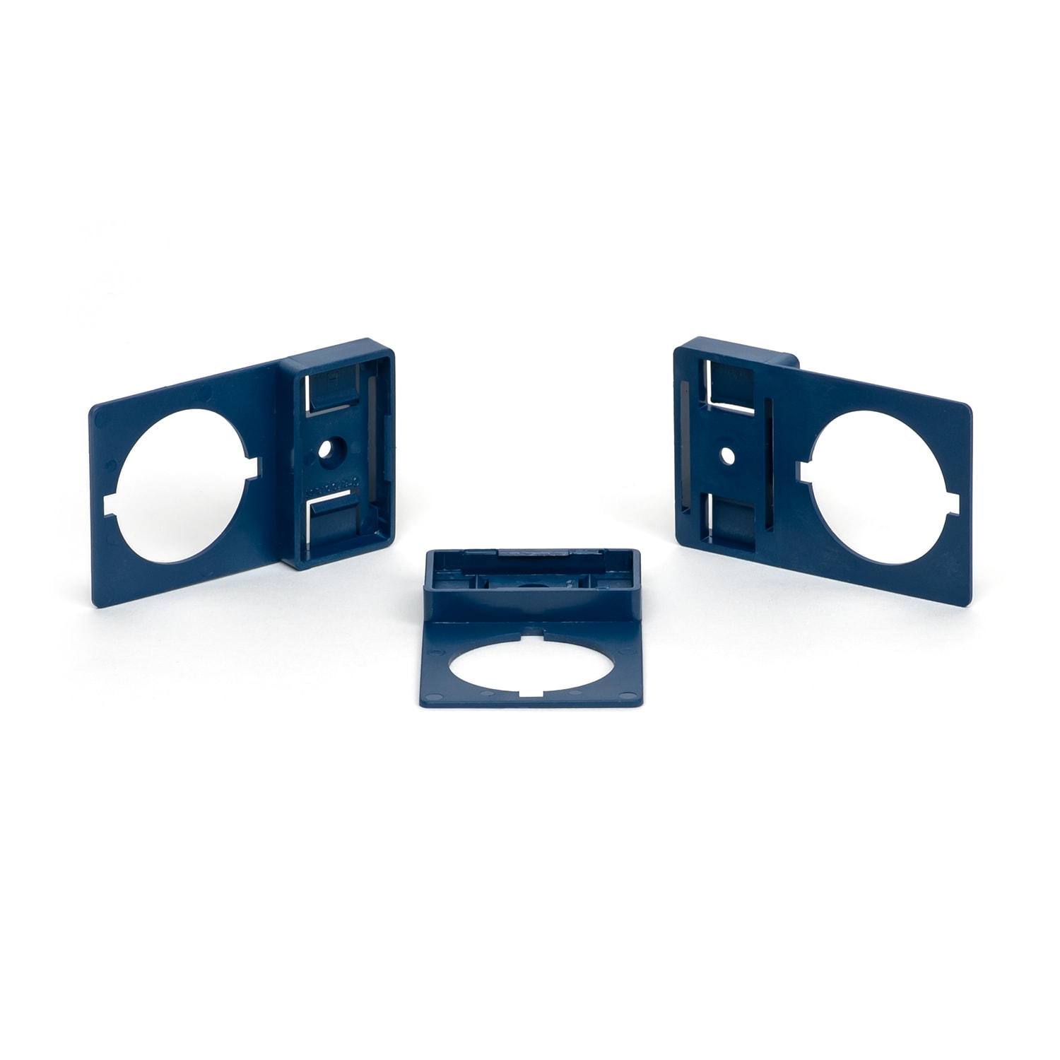 GRAFOPLAST - Portatarghetta non adesiva Metal Detectable 30x48 mm - confezione da 192 pezzi