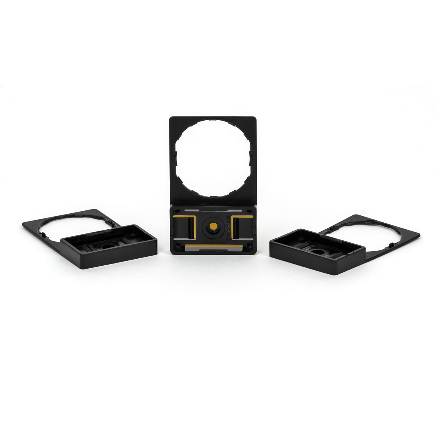 GRAFOPLAST - Portatarghetta adesivo per pulsanti Telemecanique, ZB4, 30x17 mm confezione da 192 pezzi SIT0B07