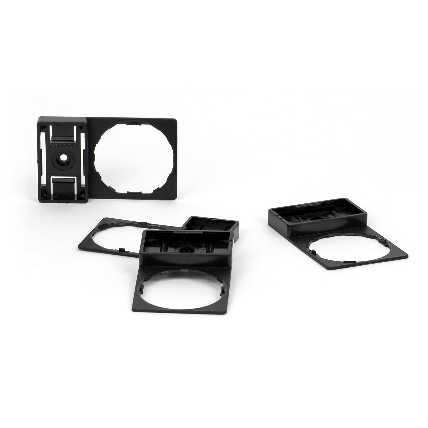 GRAFOPLAST - Portatarghetta non adesivo per pulsanti Telemecanique, ZB4, 30x17 mm confezione da 192 pezzi