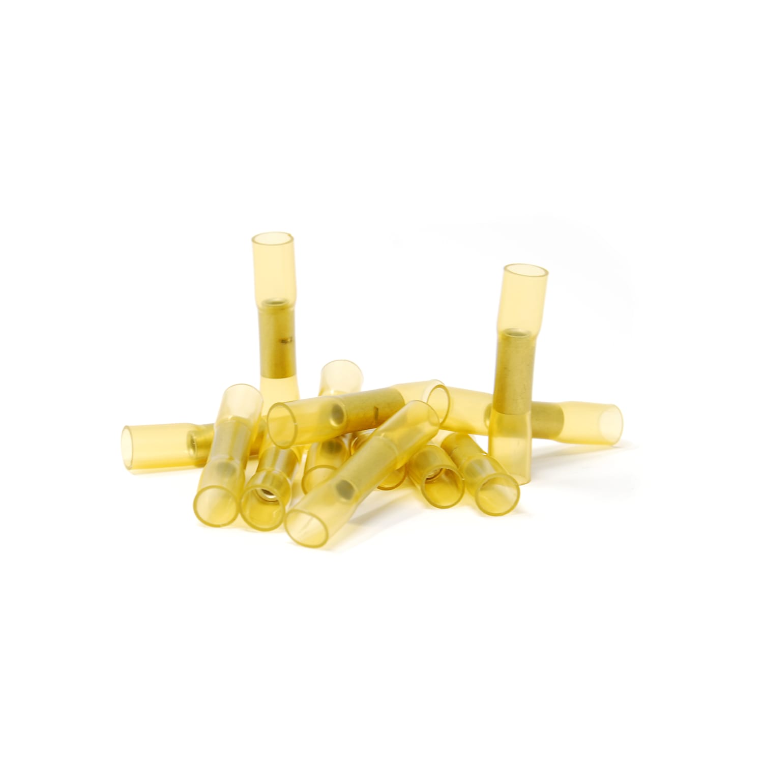 GRAFOPLAST - Giunto Crimpabile diametro= 3fino a6 mm2 Giallo - 100 pezzi.
