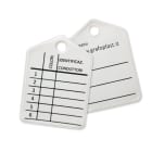 GRAFOPLAST - Cartellino Identificazione Mini 40 x 50 mm - 100 pezzi.