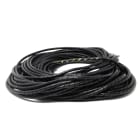 GRAFOPLAST - Guaina Spirale Cavi diametro da2fino a 12 mm Nero - 50 mt