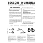 GRAFOPLAST - Cartello in Alluminio SOCCORSI D'URGENZA 350 x 500 mm - 1 pz
