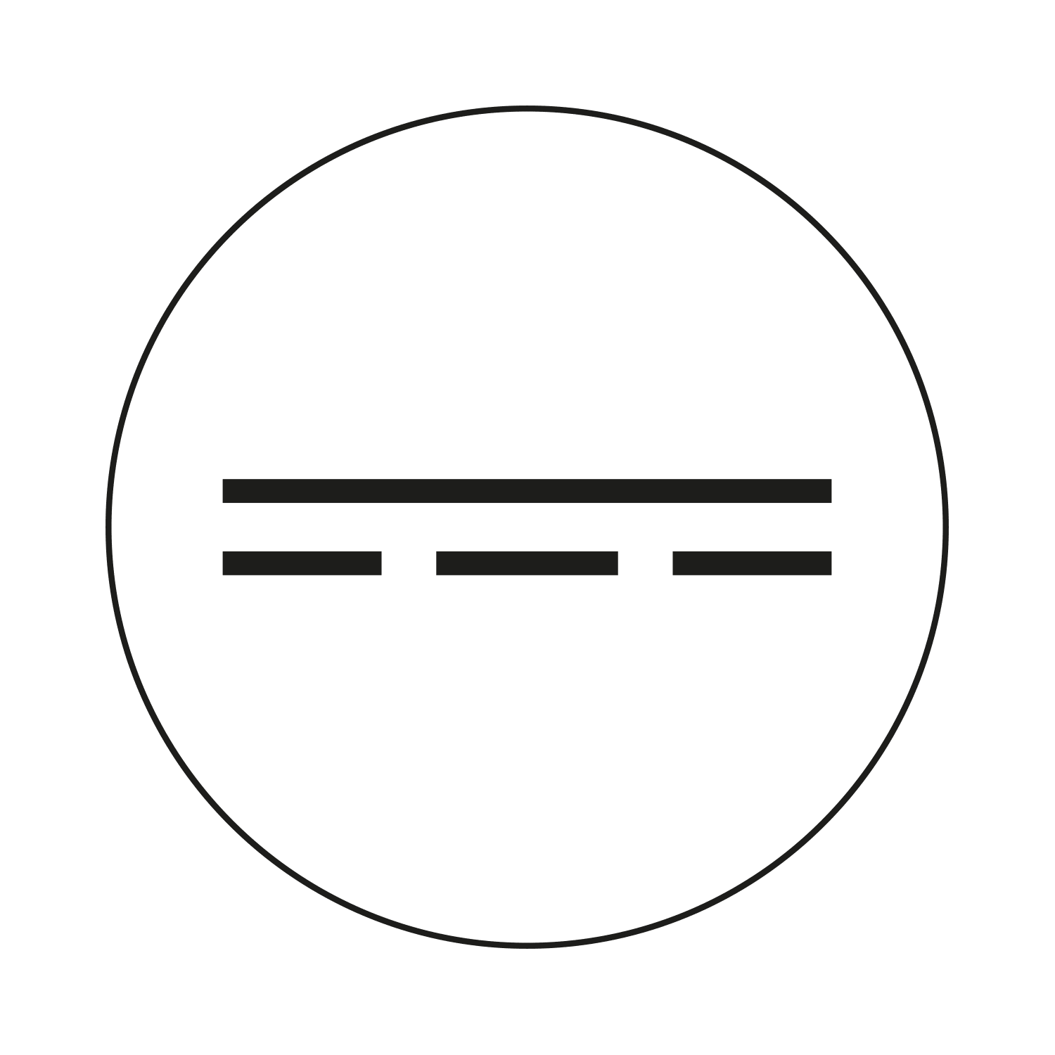 GRAFOPLAST - Etichetta tonda "corrente continua" in vinile adesivo diametro 20mm, 98 pezzi per foglio