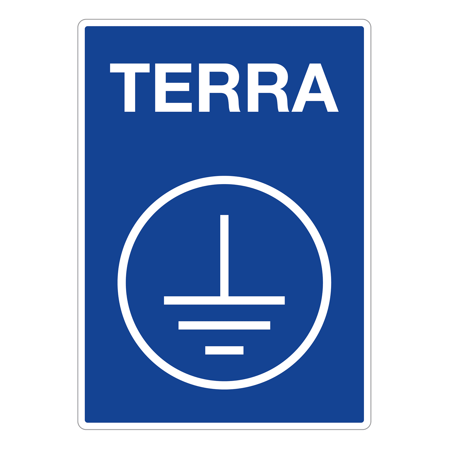 GRAFOPLAST - Cartello in PVC TERRA 210 x 297 mm - 1 pz per foglio