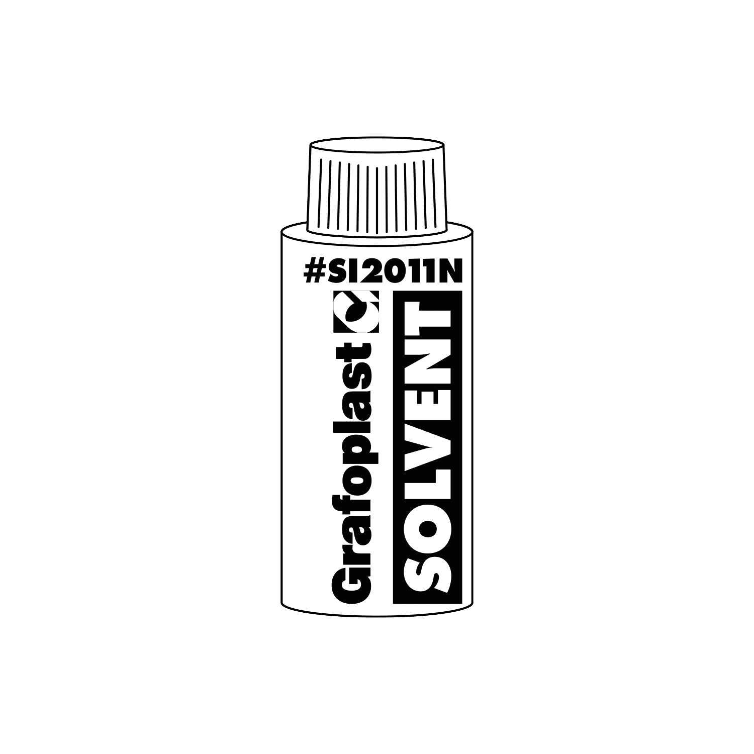 GRAFOPLAST - Flacone solvente per pennino Plotter 30 ml