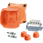 GUSTAV HENSEL - Scatola di derivazione con mantenimento della funzione, da 1,5 a 4 mmq, 5 poli, termoplastica