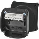 GUSTAV HENSEL - Cassetta di derivazione cavi 1,5-6 mmq 5 poli, nero, zona ex 2 e 22 KX 0606 C