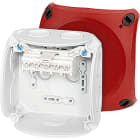 GUSTAV HENSEL - Cassetta di derivazione per cavi 1,5-2,5 mmq 5 poli, con coperchio rosso