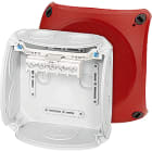 HENSEL - Cassetta di derivazione per cavi 1,5-4 mmq 5 poli, con coperchio rosso