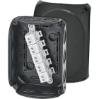 GUSTAV HENSEL - Cassetta di derivazione cavi 2,5-10 mmq 3 fasi, 16 mmq 1 fase, 5 poli Terminale