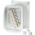 HENSEL - Cassetta di derivazione cavi 6-16 mmq 3 fasi, 25 mmq 1 fase, 5 poli Terminale