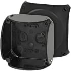 GUSTAV HENSEL - Quadri vuoto, coperchio non trasparente Dimensioni di montaggio 74x74x47 mm