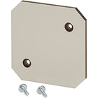 GUSTAV HENSEL - Piastra di montaggio in materiale isolante spessore 4 mm, per EB 04.. cassette vuoto EB MP 04