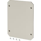 HENSEL - Piastra di montaggio in materiale isolante spessore 4 mm, per EB 35.. Cassette vuoto