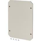 GUSTAV HENSEL - Piastra di montaggio in materiale isolante spessore 4 mm, per EB 50.. Cassette vouto