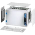 HENSEL - Scatola vuota ENYSTAR, misure di montaggio 216x126x136mm, sportello opaco