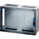 HENSEL - Scatola vuota ENYSTAR, misure di montaggio 486x306x136mm, sportello trasparente