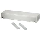 GUSTAV HENSEL - Flangia di montaggio ENYSTAR dimensione 3 senza preforature, superficie utile 330x92mm