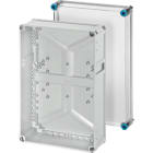 GUSTAV HENSEL - Quadri vuoto con coperchio trasparente Dimensioni di montaggio 275x425x150 mm