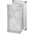 GUSTAV HENSEL - Quadri vuoto con coperchio trasparente Dimensioni di montaggio 275x575x150 mm