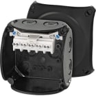 HENSEL - Cassetta di derivazione per cavi 1,5-2,5 mmq 5 poli, nero
