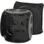 GUSTAV HENSEL - Scatola di derivazione per cavi fino a 4 mmq senza terminale, nero KF 0400 B