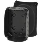 GUSTAV HENSEL - Cassetta di derivazione per cavi fino a 10 mmq 3 fasi, 16 mmq 1 fase, senza terminale, nero