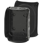 GUSTAV HENSEL - cassetta di derivazione per cavi fino a 16 mmq 3 fasi, 16 mmq 1 fase, senza terminale, nero KF 1600 B