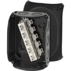 GUSTAV HENSEL - Cassetta di derivazione cavi 6-16 mmq 3 fasi, 25 mmq 1 fase, 5 poli Terminale