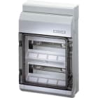 GUSTAV HENSEL - Centralino KV 90 per l´interruttore di circuito 24 moduli (2x12x18mm) IP 54