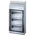 GUSTAV HENSEL - Centralino KV 90 per l´interruttore di circuito 36 moduli (3x12x18 mm), IP 54