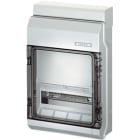 HENSEL - Centralino KV 90 per l´interruttore di circuito 12 moduli, 1 fila + 1 guida di montaggio
