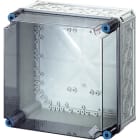 GUSTAV HENSEL - Alloggiamento vuoto Mi, dimensioni di montaggio 275x275x191mm, coperchio trasparente