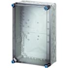 GUSTAV HENSEL - Alloggiamento vuoto Mi, dimensioni di montaggio 275x425x146mm, coperchio trasparente