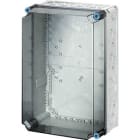 GUSTAV HENSEL - Alloggiamento vuoto Mi, dimensioni di montaggio 275x425x191mm, coperchio trasparente