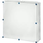 GUSTAV HENSEL - Alloggiamento vuoto Mi, dimensioni di montaggio 575x575x146mm, non trasparente. Coperchio