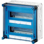 GUSTAV HENSEL - Quadri MI per interruttori modulari, 24 moduli, senza terminali PE e N